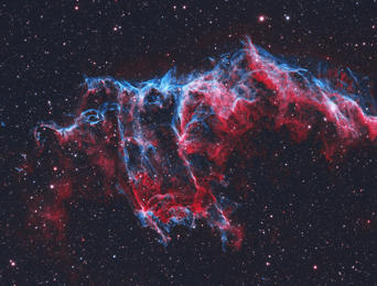 NGC 6995, The Bat Nebula