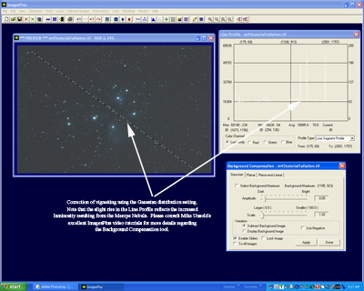 Correction of Vignetting