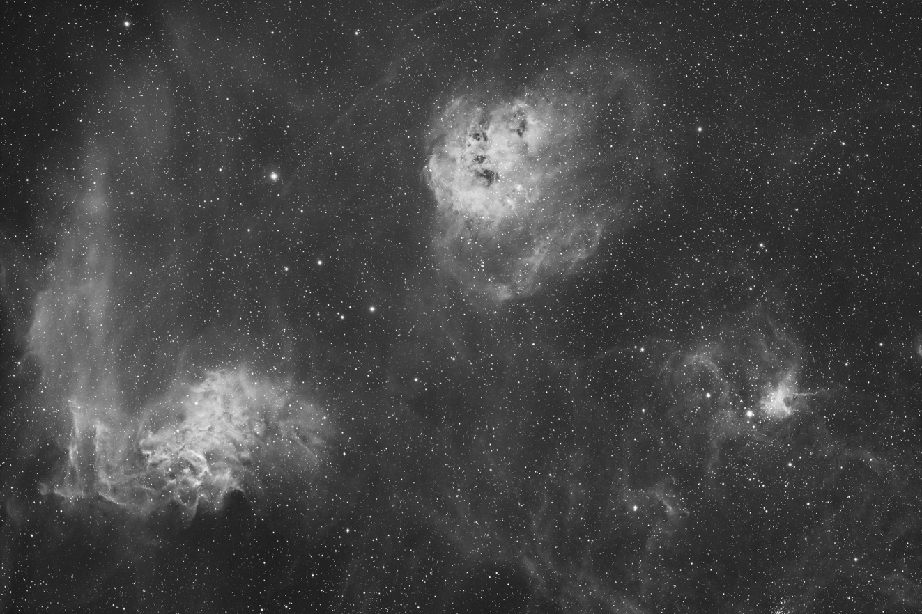 IC 410 and surroundings